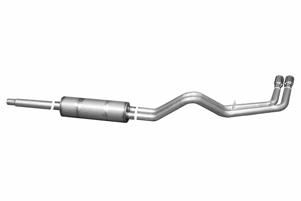 Gibson Performance Exhaust 9800 Cat-Back Dual Sport Exhaust System; Aluminized - Truck Part Superstore