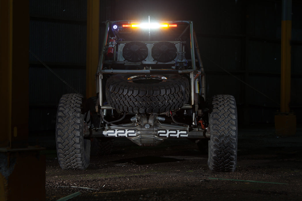 KC HiLiTES 9801 KC Chase Bar LED 28in Multi-Function Rear Universal - Truck Part Superstore