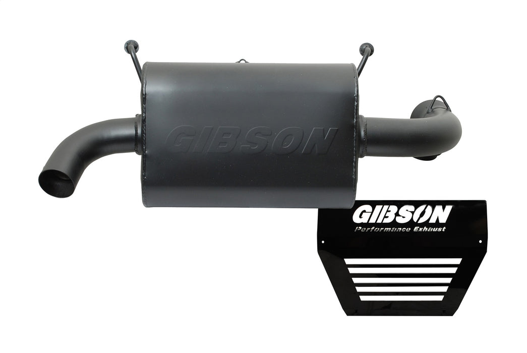 Gibson Performance Exhaust 98020 Polaris UTV Single Exhaust System; Black Ceramic - Truck Part Superstore