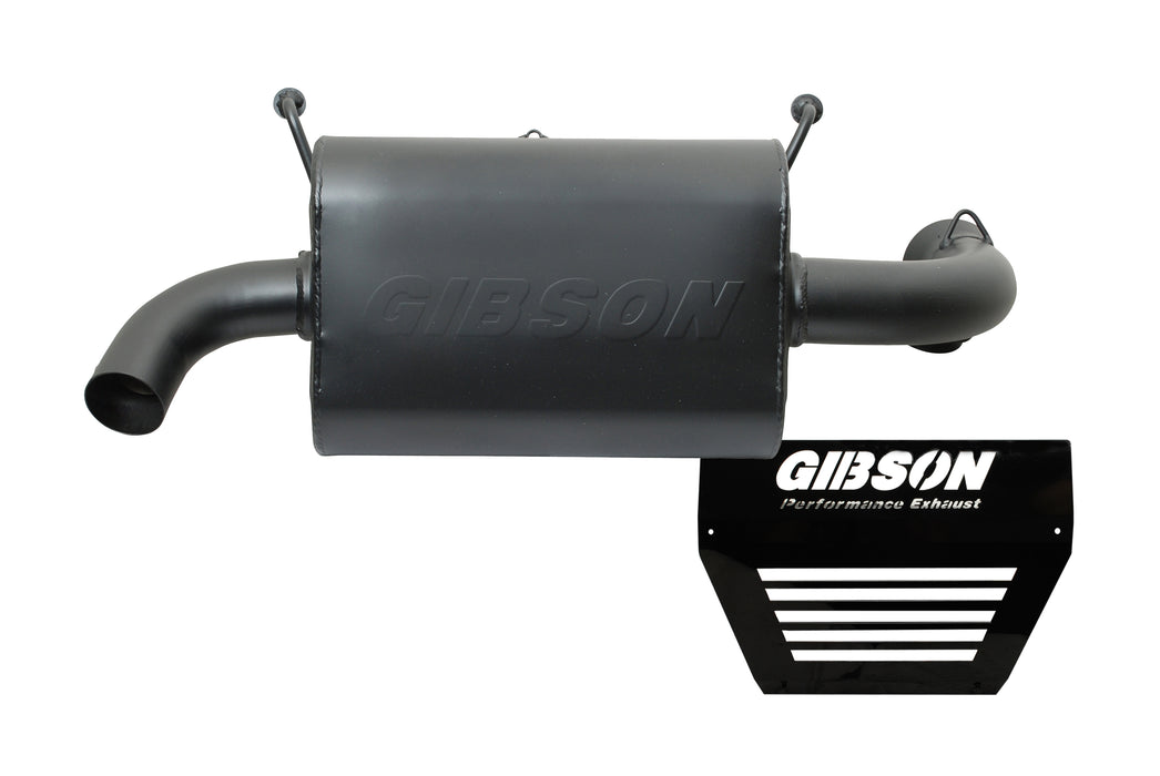 Gibson Performance Exhaust 98020 Polaris UTV Single Exhaust System; Black Ceramic - Truck Part Superstore