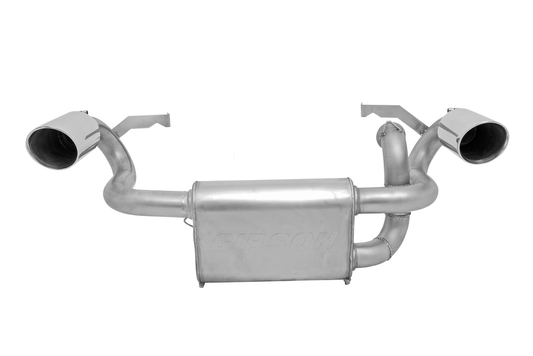 Gibson Performance Exhaust 98023 Polaris UTV Dual Exhaust; Stainless - Truck Part Superstore