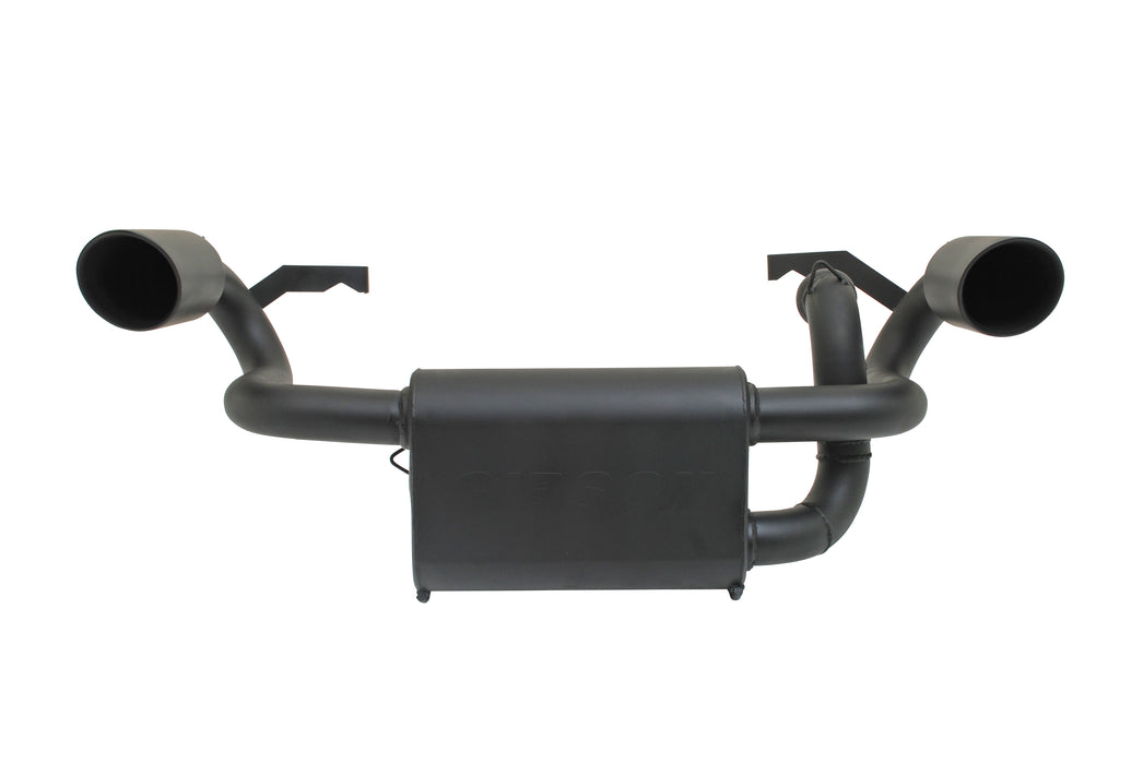 Gibson Performance Exhaust 98024 Polaris UTV Dual Exhaust; Black Ceramic - Truck Part Superstore
