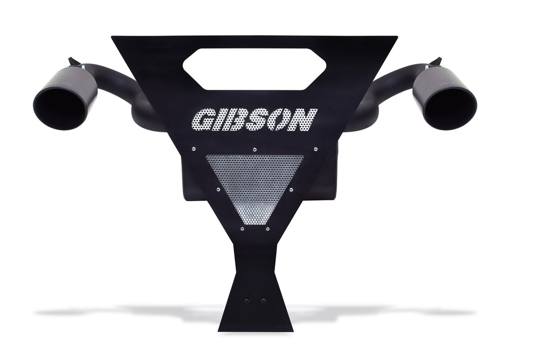 Gibson Performance Exhaust 98030 Yamaha UTV Dual Exhaust; Black Ceramic - Truck Part Superstore