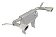 Gibson Performance Exhaust 98033 Can-Am UTV Dual Exhaust; Stainless - Truck Part Superstore