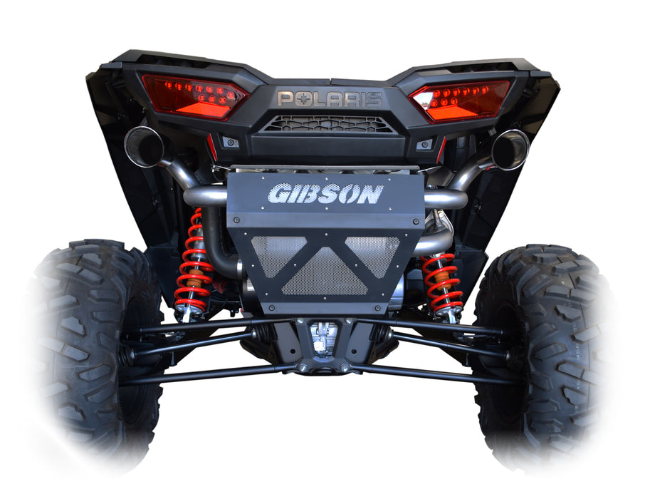 Gibson Performance Exhaust 98030 Yamaha UTV Dual Exhaust; Black Ceramic - Truck Part Superstore