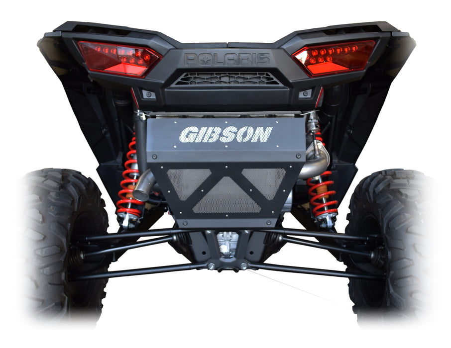 Gibson Performance Exhaust 98038 Polaris UTV Dual Exhaust; Black Ceramic - Truck Part Superstore