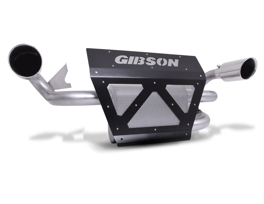 Gibson Performance Exhaust 98044 Polaris UTV Dual Exhaust; Stainless - Truck Part Superstore