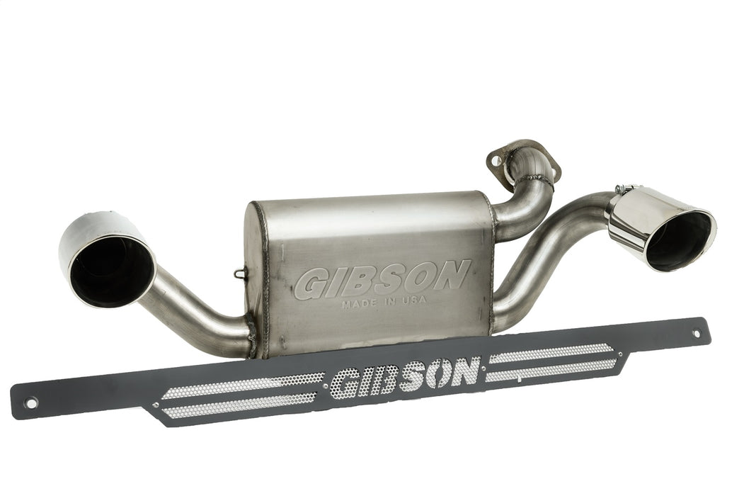 Gibson Performance Exhaust 98045 Polaris UTV Dual Exhaust;Stainless - Truck Part Superstore