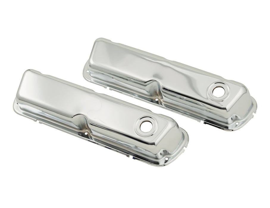 Mr Gasket 9804 Valve Cover; OEM Height; Baffled; Pair; - Truck Part Superstore