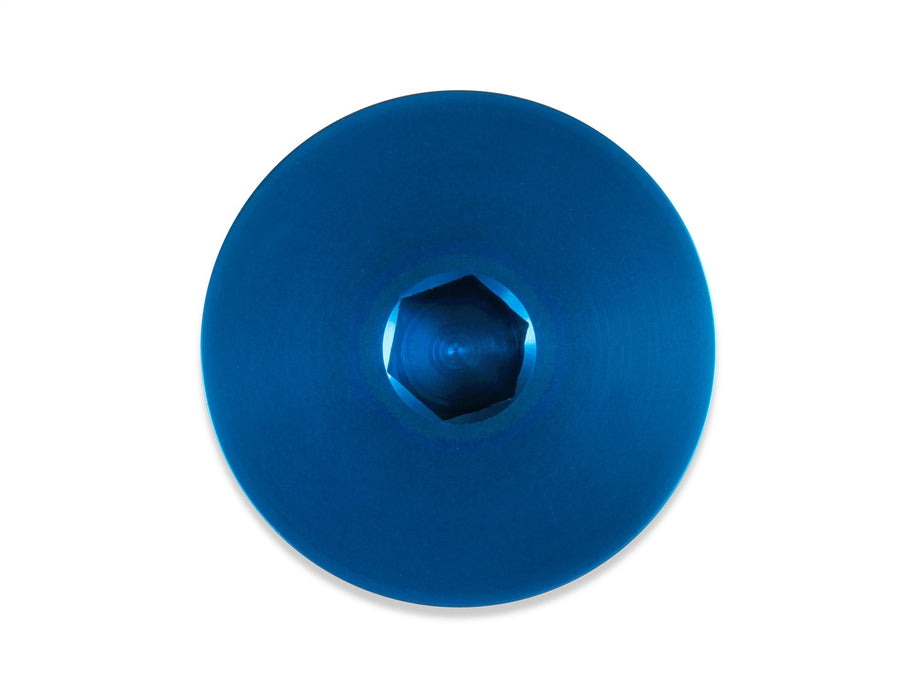 Earl's Performance 981312ERL Aluminum AN O-Ring Port Plug; Size: -12AN O-Ring Port; 1 pc.; Anodized Blue; - Truck Part Superstore
