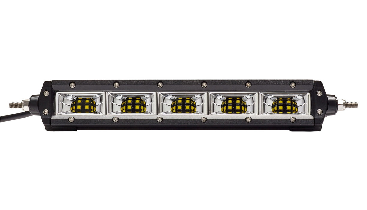 KC HiLiTES 9814 KC C-Series C10 10in LED Side Flood 4-Light M-RACK - Truck Part Superstore