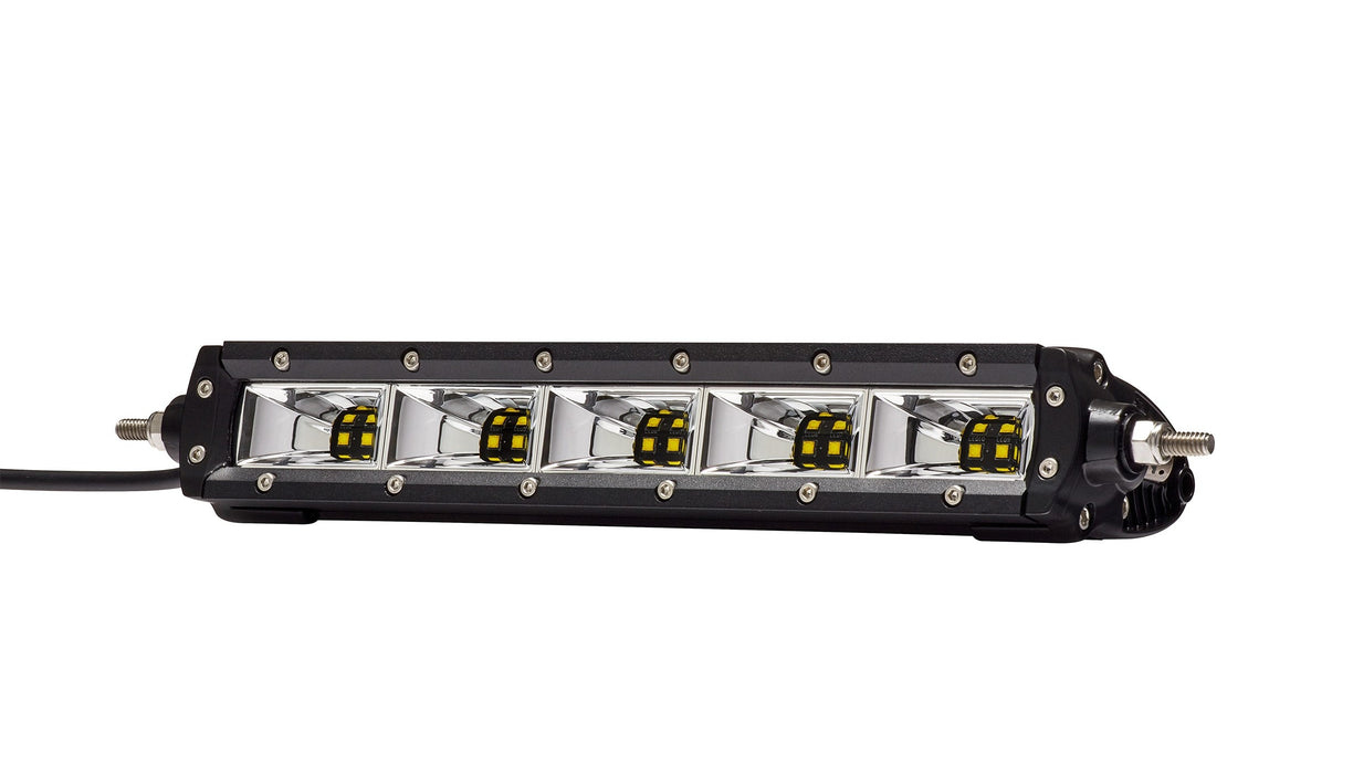 KC HiLiTES 9814 KC C-Series C10 10in LED Side Flood 4-Light M-RACK - Truck Part Superstore