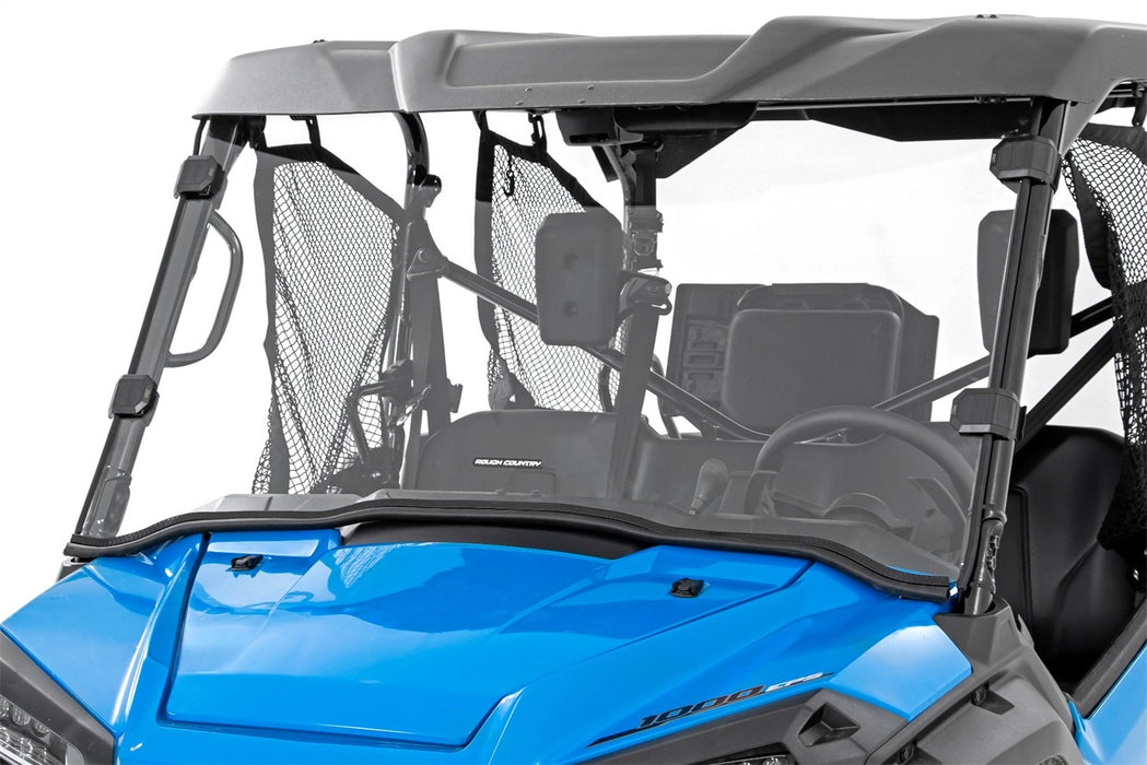Rough Country 98162020 Honda Scratch Resistant Full Windshield 2016-2020 Pioneer 1000 Rough Country - Truck Part Superstore