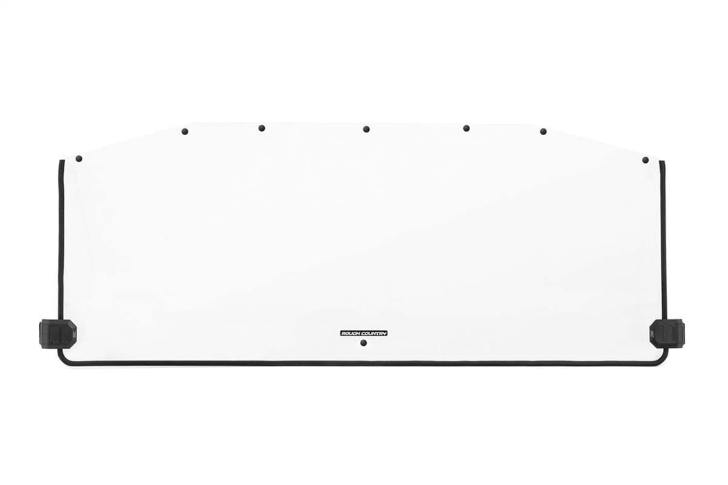 Rough Country 98162032 Scratch Resistant Rear Windshield Panel 16-20 Can-Am Defender Rough Country - Truck Part Superstore