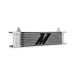 Mishimoto MMOC-10-6SL Universal 10-Row Oil Cooler, -6AN, Silver - Truck Part Superstore
