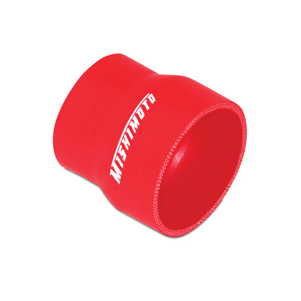 Mishimoto MMCP-2530RD Mishimoto 2.5-in to 3-in Silicone Transition Coupler, Various Colors - Truck Part Superstore