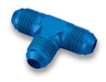Earl's Performance 982416ERL Aluminum AN Tee; Size: -16AN Male; Anodized Blue; Bagged Packaging; - Truck Part Superstore