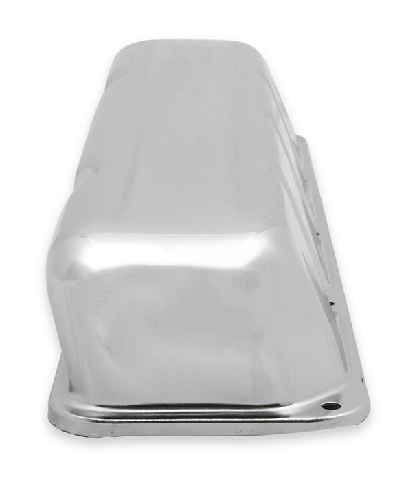 Mr Gasket 9830CMRG Valve Cover; Perimeter Style Bolt Patter; Chrome Plated Steel Finish; - Truck Part Superstore