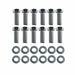 SpeedFx 9830 Chevy Small Block 283-400 CID Or Chevy 90 V6 Chrome Hex Head 3/8 In-16 Thread X - Truck Part Superstore