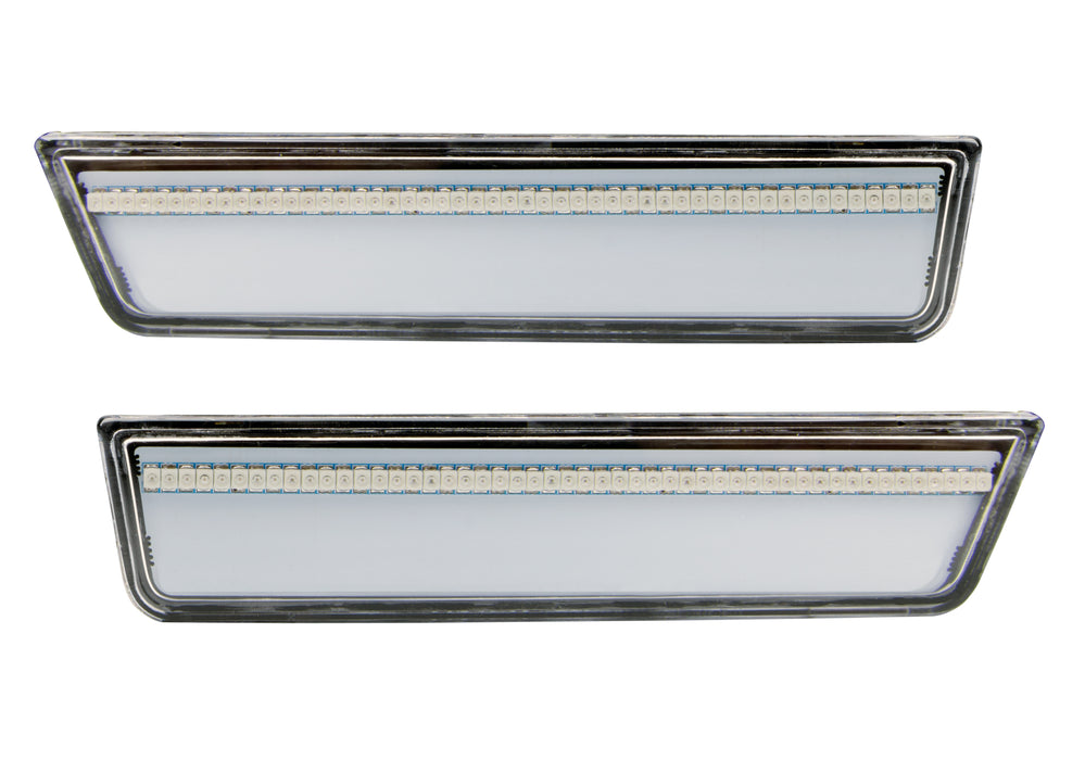 Oracle Lighting 9834-019 Concept Sidemarker Set, Clear - No Paint, Rear Set Only - Truck Part Superstore