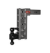 GEN-Y Hitch GH-625 MEGA-DUTY 2.5" Shank 12" Drop 3K TW 21K Hitch with Dual-Ball & Pintle Lock - Truck Part Superstore
