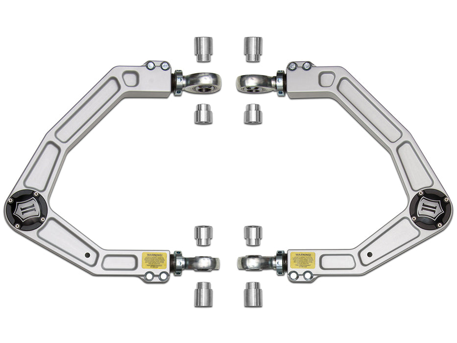 ICON Vehicle Dynamics 98562DJ 10-20 RAPTOR BILLET UCA DJ KIT - Truck Part Superstore
