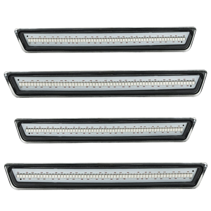 Oracle Lighting 9860-PAR-G Concept Sidemarker Set, Ghosted, Maximum Steel (PAR) - Truck Part Superstore