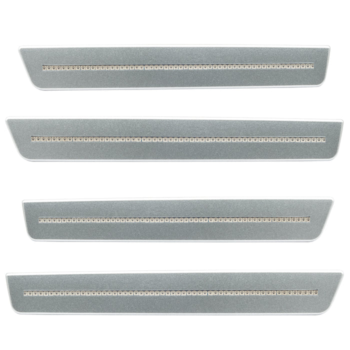 Oracle Lighting 9860-PSC-C Concept Sidemarker Set, Clear, Billet Metallic (PSC) - Truck Part Superstore
