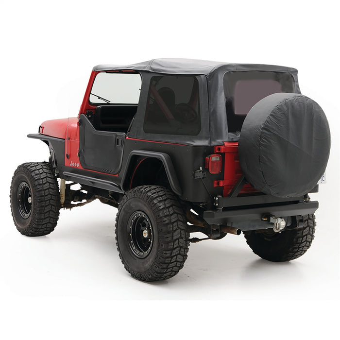 Smittybilt 9870215 Soft Top 87-95 Wrangler YJ OEM Replacement W/Tinted Windows Black Denim Smittybilt - Truck Part Superstore