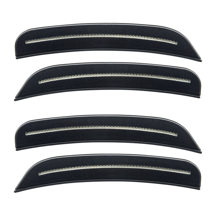 Oracle Lighting 9880-PAR-C Concept Sidemarker Set, Clear, Maximum Steel Metallic (KAR, PAR) - Truck Part Superstore