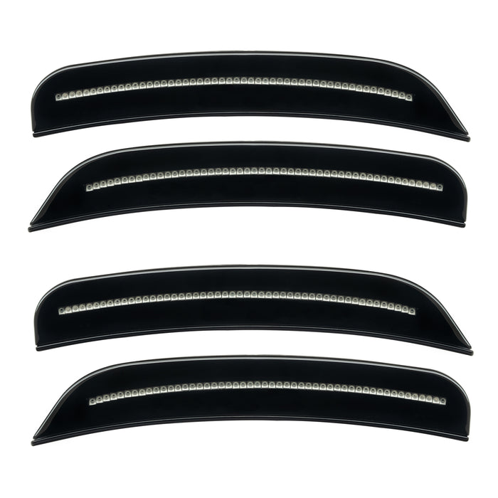 Oracle Lighting 9880-PX8-C Concept Sidemarker Set, Clear, Black (DX8, PX8, X13) - Truck Part Superstore