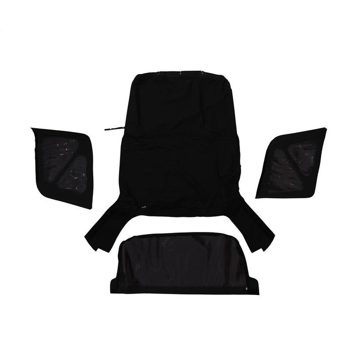 Rampage 98835R Factory Replacement Soft Top; Install Over Factory Framework; Black Diamond; - Truck Part Superstore