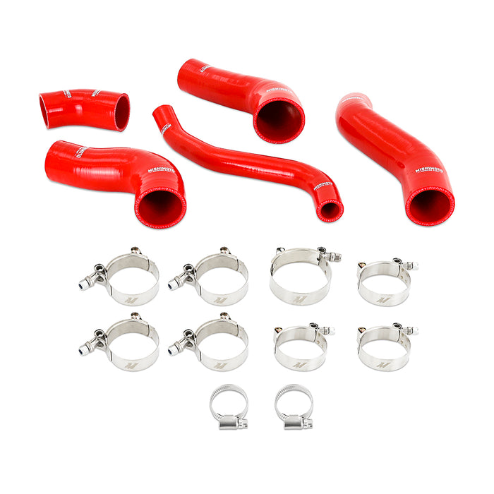 Mishimoto MMHOSE-VLSTR-13TRD Silicone Intercooler Hose Kit, fits Hyundai Veloster Turbo 2013-2017, Red - Truck Part Superstore