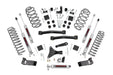 Rough Country 698.20 Suspension Lift Kit w/Shocks; 4 in. Lift; - Truck Part Superstore