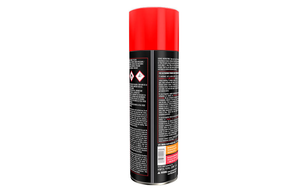 K&N 99-0504 Air Filter Oil - 6.5oz- Aerosol - Truck Part Superstore