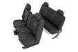 Rough Country 91019 Neoprene Front & Rear Seat Cover Combo Black 99-06 Silverado/Sierra 1500 Rough Country - Truck Part Superstore