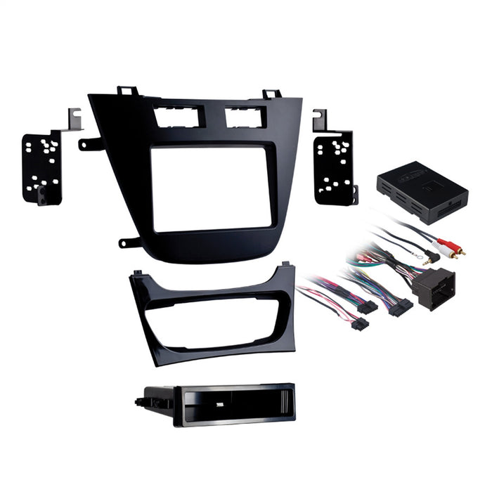 Metra Electronics 99-2022B TURBOKits; Radio Installation Kit; Incl. Instructions/Hardware; Black; - Truck Part Superstore