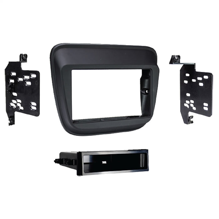 Metra Electronics 99-3022B Radio Installation Kit; ISO DIN Radio Provision; w/Pocket; - Truck Part Superstore