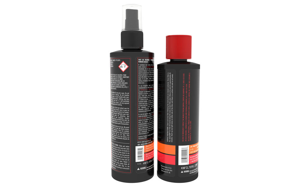 K&N 99-5050 Filter Care Service Kit - Squeeze Red - Truck Part Superstore