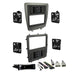 Metra Electronics 99-5839CH Radio Installation Kit; ISO DIN Radio Provision; w/Pocket; - Truck Part Superstore
