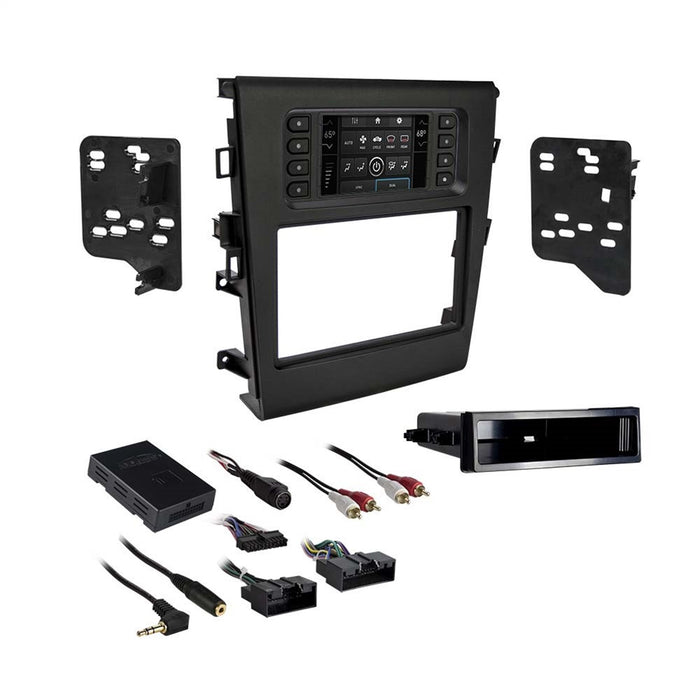Metra Electronics 99-5841B Radio Installation Kit; ISO DIN Radio Provision; w/Pocket; - Truck Part Superstore