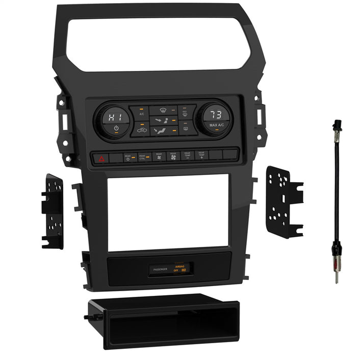 Metra Electronics 99-5852CH Radio Installation Kit; w/Single Zone Climate Control; - Truck Part Superstore