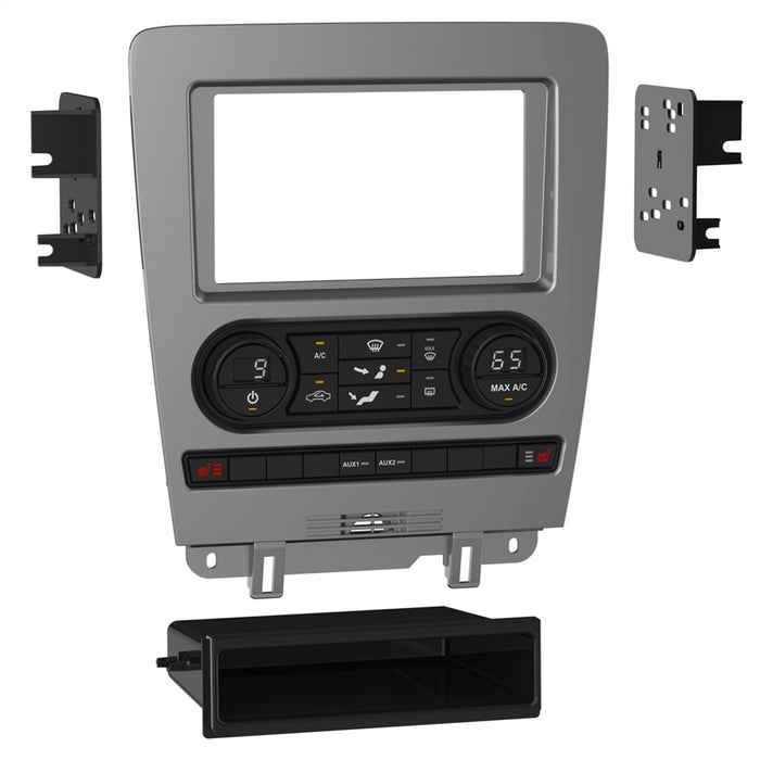 Metra Electronics 99-5853CH Radio Installation Kit; w/Single Zone Climate Control; - Truck Part Superstore