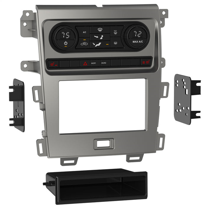 Metra Electronics 99-5855CH Radio Installation Kit; w/Single Zone Climate Control; - Truck Part Superstore