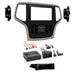Metra Electronics 99-6536BZ Radio Installation Kit; ISO DIN Radio Provision; w/Pocket; Bronze Trim; - Truck Part Superstore