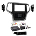 Metra Electronics 99-6536S Radio Installation Kit; ISO DIN Radio Provision; w/Pocket; Silver Trim; - Truck Part Superstore