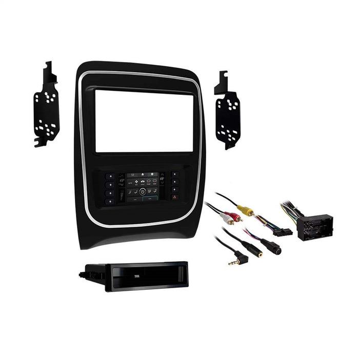 Metra Electronics 99-6537B Radio Installation Kit; Turbo Touch; Antenna Adapter Included; - Truck Part Superstore