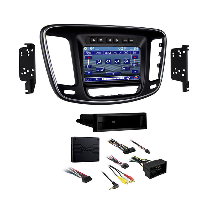 Metra Electronics 99-6538B Radio Installation Kit; ISO DIN Radio Provision; w/Pocket; - Truck Part Superstore