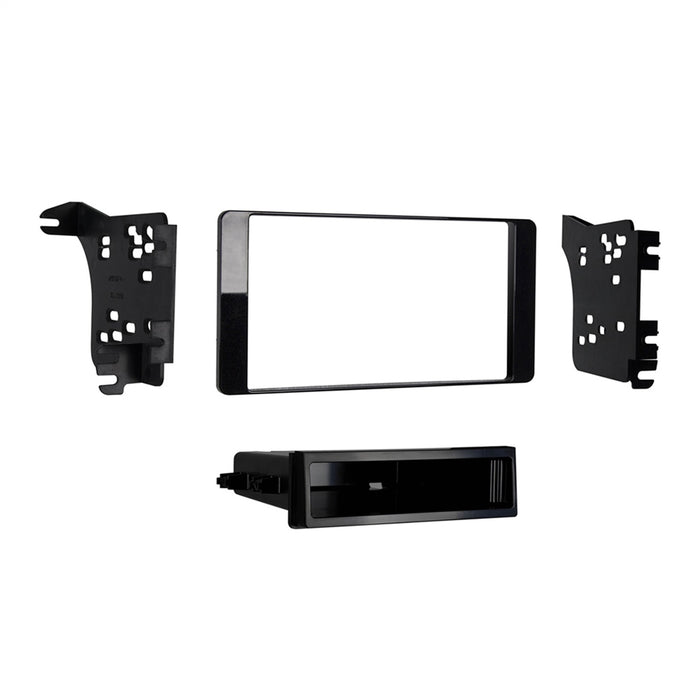 Metra Electronics 99-7018CHG Radio Installation Kit; ISO DIN Radio Provision; w/Pocket; - Truck Part Superstore
