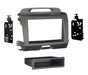 Metra Electronics 99-7344G TURBOKits; Radio Installation Kit; Incl. Instructions/Hardware; For DIN; Gray; - Truck Part Superstore